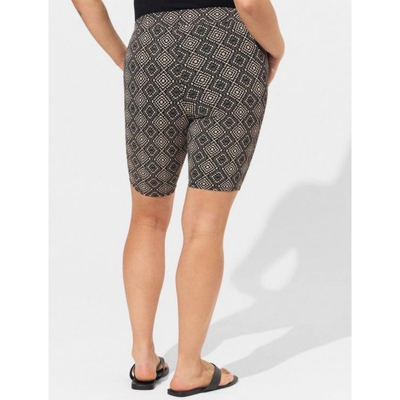 Torrid Waist Tribal Print Biker Shorts - Picture 3 of 3